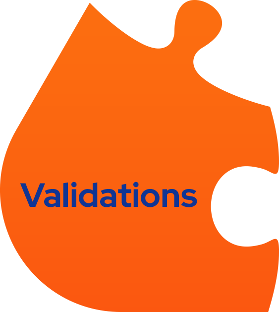 Validations puzzle piece