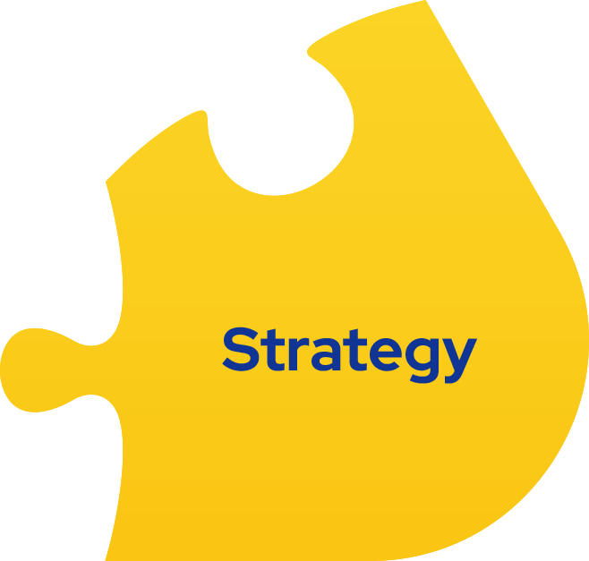 Strategy puzzle piece